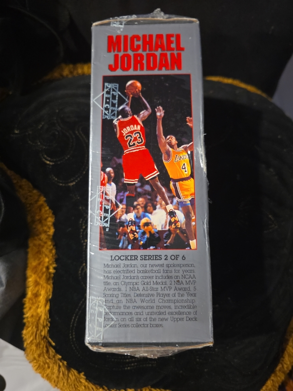 Michael Jordan Locker Series 2 of 6 Collector Box - Red/Black